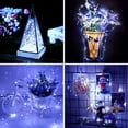 thumbnail image 5 of Fairy Lights USB Powered Fairy Lights Plug in 7ft 20 Led String Lights Decorative Lights for Bedroom Indoor Christmas Wedding Party Patio Window (Cool White), 5 of 8