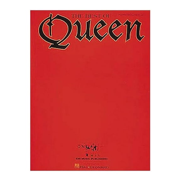 Hal Leonard The Best Of Queen Piano, Vocal, Guitar Songbook