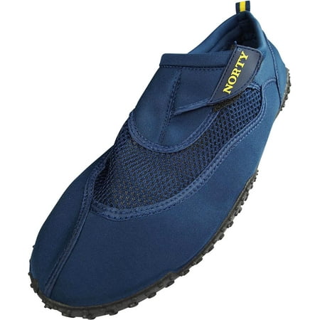 

Norty Men s Water Shoes for the beach - Big Sizes 13-15 - Waterproof Slip Ons for Pool Beach and Sports. Extra Size Extended size King size Aqua Sock Water Shoes for Big and Tall Men