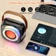 thumbnail image 4 of Bocina JYX, Altavoz Bluetooth Portátil con Micrófonos Inalámbricos y Luces LED de Colores, D39, 4 of 9