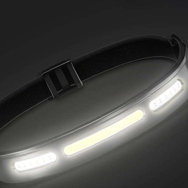Lámpara Linterna portátil de cabeza de seguridad Linterna frontal potente Luz roja Advertencia Pesca Ehuebsd Para estrenar