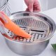 thumbnail image 4 of unbranded 2Ud Rallador Y Rebanador Pequeño De Acero Inoxidable Para Cocina Con Limpieza Fácil, 4 of 8