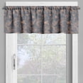 thumbnail image 2 of Ambesonne Vine Window Valance, Abstract Grapevine Leaves, 54" X 18", Peach Pale Grey and Grey, 2 of 5
