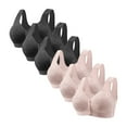 thumbnail image 1 of Posijego Women's Front Closure Bra 6 Pack Womens Plus Size Wireless Push up Full Coverage Everyday Bralettes, 1 of 2