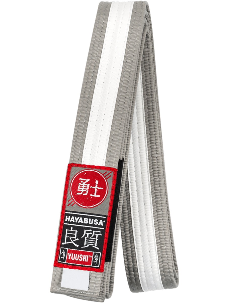 Youth JiuJitsu Belt Gray/White