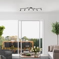 thumbnail image 2 of Globe Electric Payton 6-Light Painted Black Foldable Track Lighting Kit, 59693, 2 of 5
