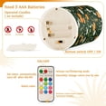 thumbnail image 5 of Yayeee Flameless Candles with Remote Flickering Battery Operated Multi Color Changing, Orange Flowers, 5 of 7