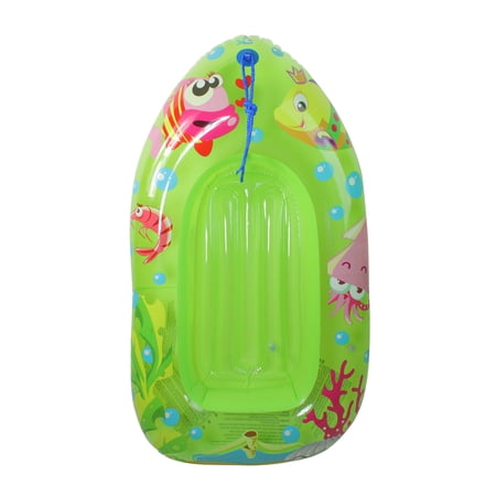 Pool Central 44" Inflatable Sea Life Children's 1-Person Swimming Pool Boat Raft Float