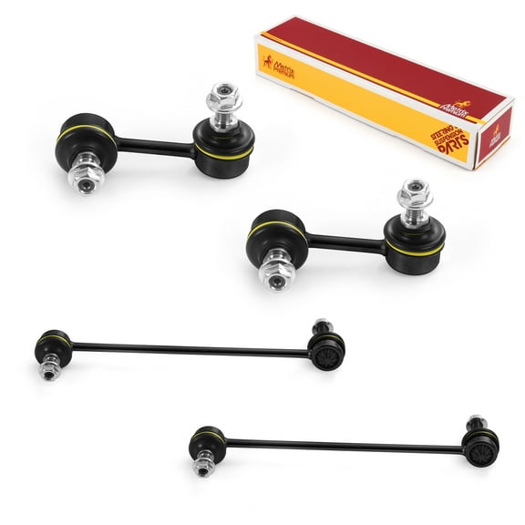 Metrix Premium Chassis Parts - 4 PC Front & Rear Sway Bar Stabilizer End Link Kit Fits 07-09 Dodge Caliber, 08-14 Avenger, 11-14 Chrysler 200, 07-10 Sebring, 07-09 Jeep Compass, K750385, SL81560