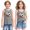 Gray3, variant on Crunowin Boys And Girls Summer Tank Tops Printed Sleeveless Comfort Stretchy Round Neck Basic Casual Top Pink Size 12