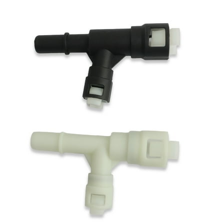 2 HVAC Heater Inlet Hose Tee Connector for Chevrolet Suburban 2000-2014