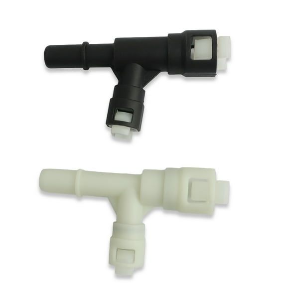 2 HVAC Heater Inlet Hose Tee Connector for Chevrolet Suburban 2000-2014