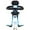 D, variant on Amdohai Front Mount Child Bicycle Seat Kids Saddle Children Safety Front Seat Saddle Cushion with All-around Handrail for Mountain Bike