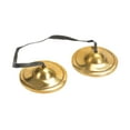 thumbnail image 2 of Tingsha Cymbal Bell Buddhist Tingsha Símbolos de 65 cm Diámetro Instrumento de percusión Toy para amigos Meditación CHIME Bells D, 2 of 8