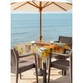 thumbnail image 2 of Outdoor Tablecloth with Umbrella Hole and Zipper, Fall Turkey Square Table Cloth 54x54 Inch Waterproof Tablecloth, Happy Thanksgiving Pumpkin Maple Leaf Picnic Table Cover for Patio Camping, 2 of 7