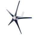 thumbnail image 3 of Compact Size Wind Turbines, 100W Wind Generator, Stable For Terraces, Cabins Strong Practicality Mobile Homes Charging Boats Blue,Black, 3 of 8