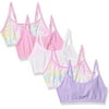 The Children's Place Girl Tie Dye Bra, 5 Pack Sizes XS - XL