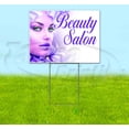 thumbnail image 1 of Beauty Salon (18" x 24") Yard Sign, Includes Metal Step Stake, 1 of 6