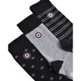 thumbnail image 3 of Lambretta Chaussettes Target pour Hommes (Lot de 3), 3 of 3