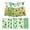 Green, variant on 50PCS St. Patrick's Day Clear Candy Gift Bags, Shamrock & Leprechaun Hat Design with Twist Ties Decor for Irish Party Favors & Cookie Candy Gifts