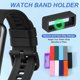thumbnail image 3 of Soporte para Banda de Reloj Uxcell, Reemplazo Universal de Banda de Silicona para Reloj, Partes de Sujeción de Correa para Reloj Deportivo Negro de 22 mm, 3 of 7