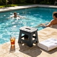 thumbnail image 4 of Ohmyroo Folding Plastic Step Stool Portable Sturdy For Daily Home Use, 4 of 6