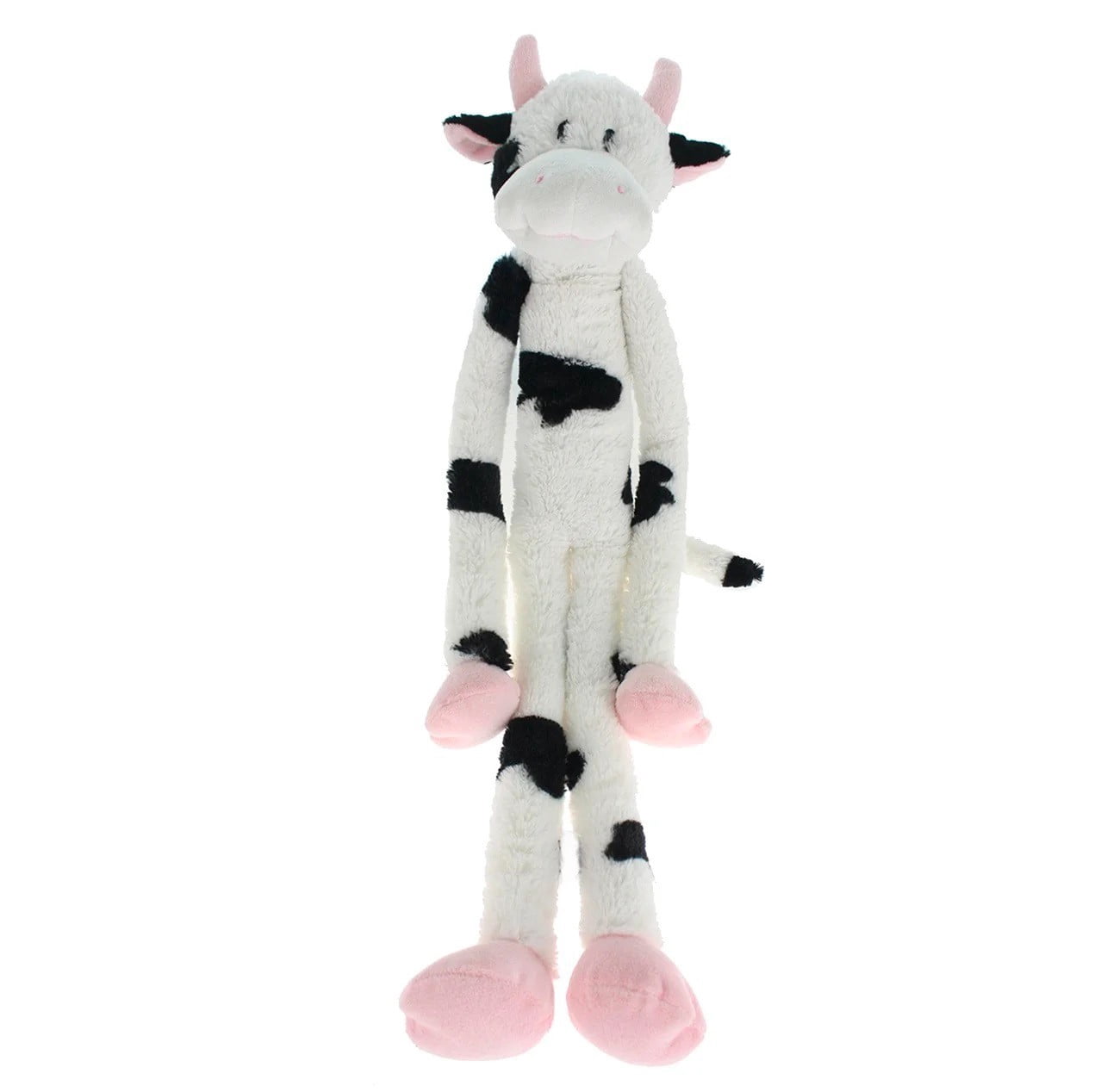 Large Extra Long Legs Over Sized Animal Dog Toy 27 inch Plush Multiple Squeakers (One Discounted Toy - Random Color)