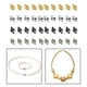 thumbnail image 3 of Cierre magnético redondo de latón, doble cabeza, fuerte, pequeña, hebilla de bola, convertidor magnético, joyería, cierre de magnéticas para Color mezclado Soledad Clases de joyería, 3 of 10