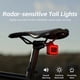 thumbnail image 4 of Luz Trasera para Bicicleta con Radar de 24 GHz y Sensor Inteligente, Luz de Advertencia para Ciclismo, IP64, Resistente Al Agua, Luz LED para Bicicleta, Accesorios para Bicicleta., 4 of 5