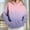 Pink, variant on Women's Gradient Color Hoodie Thick Winter Sweatshirt Fleece Lined Pullover Casual Street Style Fall Winter Clothes Cute Sudaderas Mujer Pink M