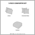 thumbnail image 5 of Ruffled comforter set,2 shams (1 in Twin/Twin XL) with Polyester and Microfiber,1 Square and 1 Oblong Secorative Pillows,Microfiber Cover and Polyester Filling,Easy Care and Machine washable,PINK, 5 of 9