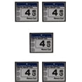 thumbnail image 1 of 5X Carte Mémoire Flash Compacte Professionnelle 4 Go (Blanc & Bleu), 5 x Carte Flash, Blanc & Bleu, 1 of 8