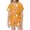 Orange, variant on Weebloom Halloween Summer Pajamas For Girls Cute Ghost Soft Satin Pajamas Short Sleeve Button Up Shirt Shorts Cute Printed Holiday Party Tween Sleepwear Nightwear Pjs Loungewear 10-11 Years