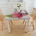 thumbnail image 3 of HAOXIT Flower Tablecloth, and Natural Print, Dining Room Kitchen Rectangular Table Cover 44''x44'', 3 of 7