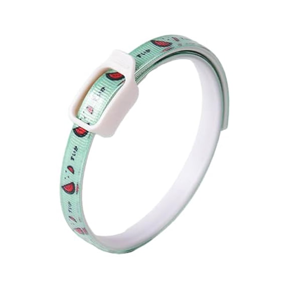 Adjustable Breakaway Cat Collar, Safety Release Buckle with Bell, Reflective Strip for Night Visibility, Comfortable Nylon Strap for Indoor Cats
