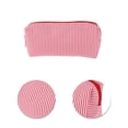 thumbnail image 4 of Unique Bargains 1 Pc Lady Portable Rectangle Makeup Bag for Travel Red Polyester, 4 of 6