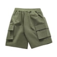 thumbnail image 7 of Nskgu Boys Cargo Shorts Kids Multi-Pocket Casual Summer Shorts Lightweight Outdoor Hiking Shorts for Boys, 7 of 7