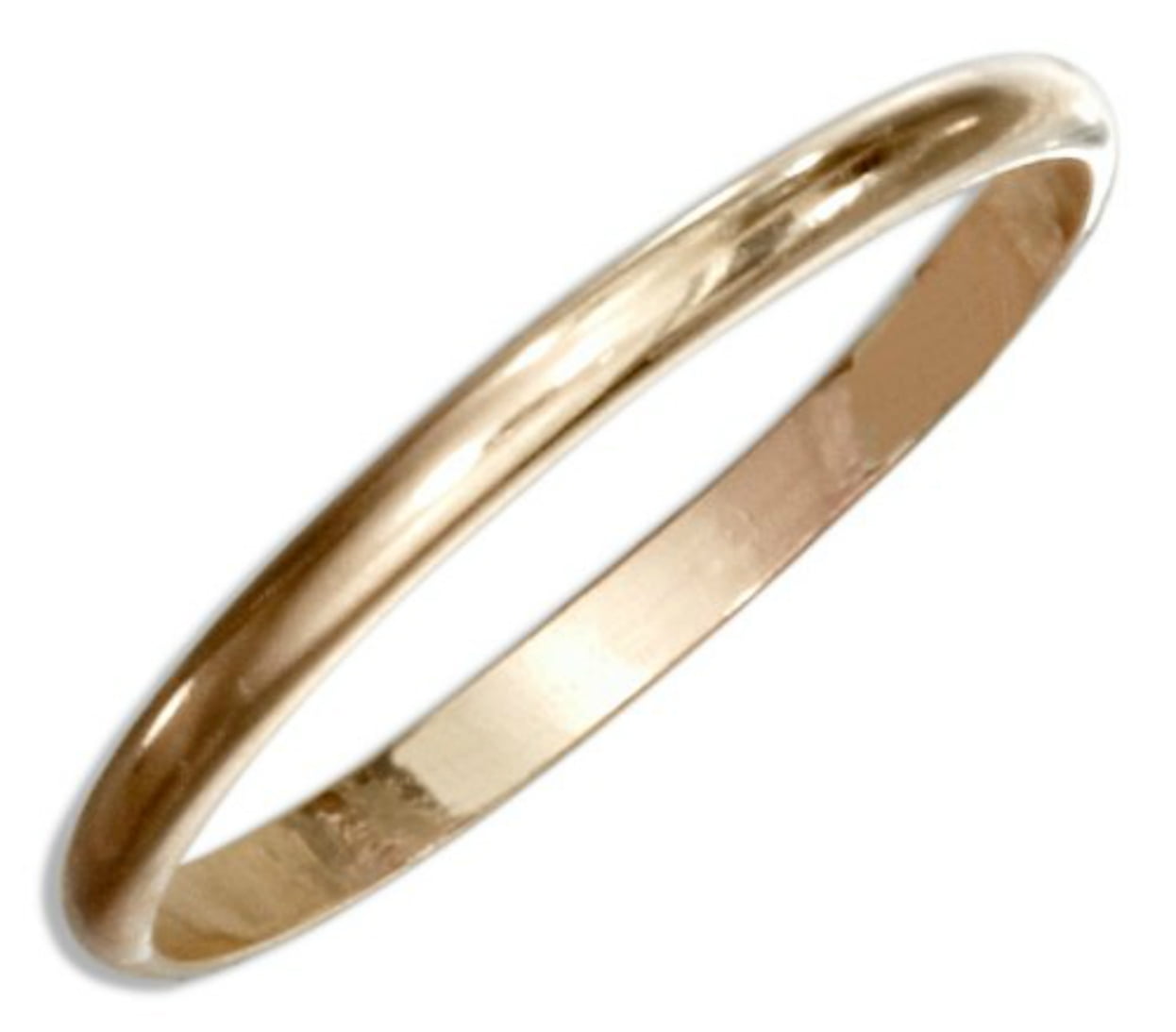 Gold Thumb Ring California Toe Rings 14k Gold Filled Wave Band Thumb Ring 10