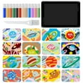 thumbnail image 2 of Kits de Pintura con Arena para Niños: 1 Bandeja, 1 Pincel, 12 Colores de Arena, 16 Imágenes Despegables y Espolvoreables, Arte con Arena Autoadhesiva, Pintura con Arena para Niños, Kits de Pintura co, 2 of 7