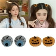 thumbnail image 2 of 2Pcs Festival Halloween Hair Clip Acrylic Nonslip Hairpins Funny Barrettes For Kids Adults Party Costume Accessories, 2 of 8