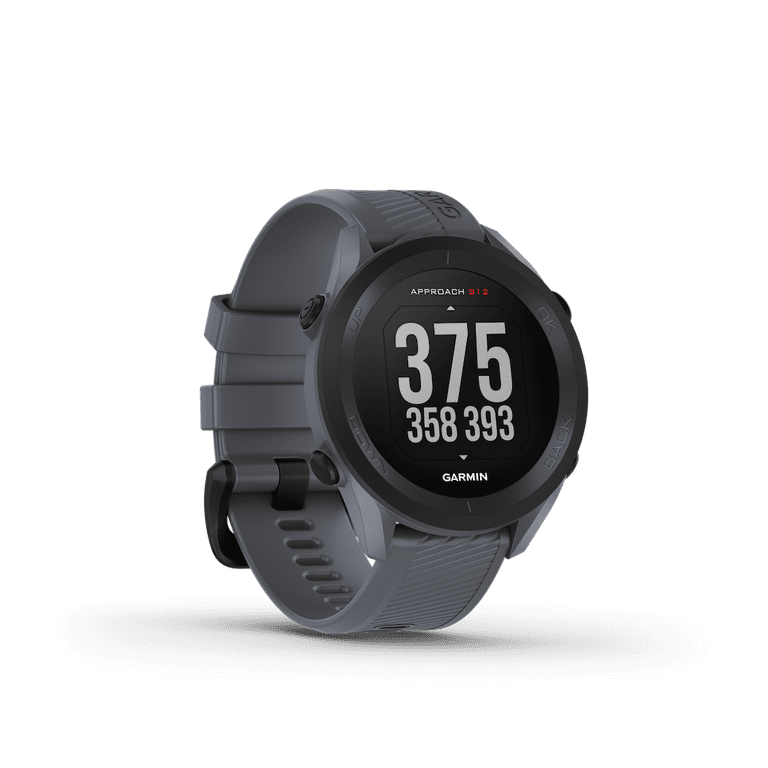◉新品◉　GARMIN　APPROACH　S12　GPS　スマートウォッチ　黒 Garmin Approach S12 Golf GPS Watch, Granite Blue - Walmart.com