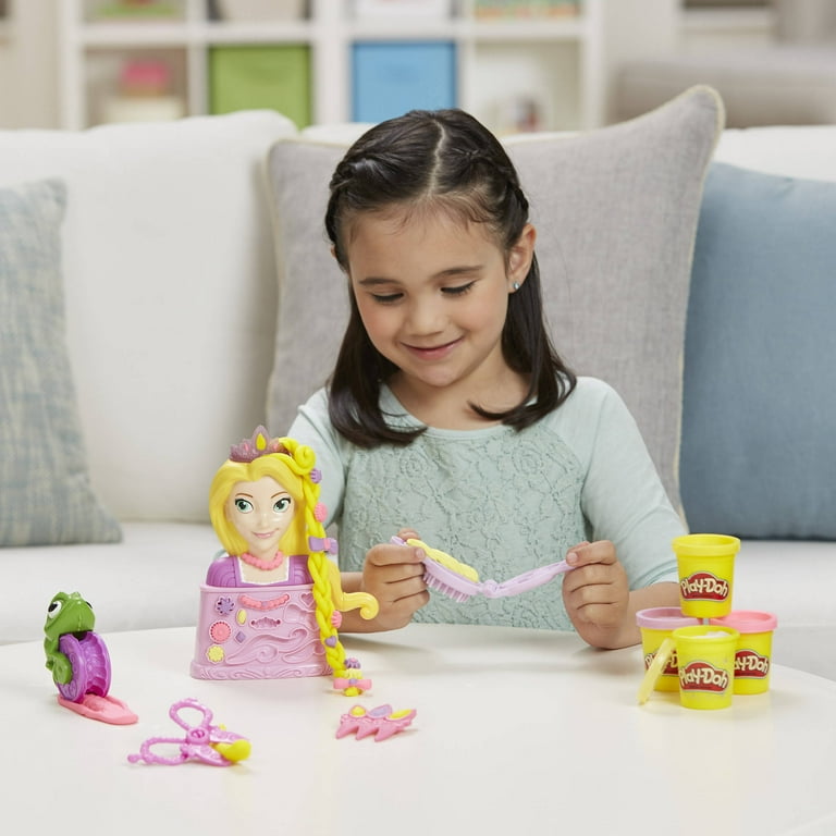 Play-Doh Disney Princess Royal Salon Set with Rapunzel Cans of