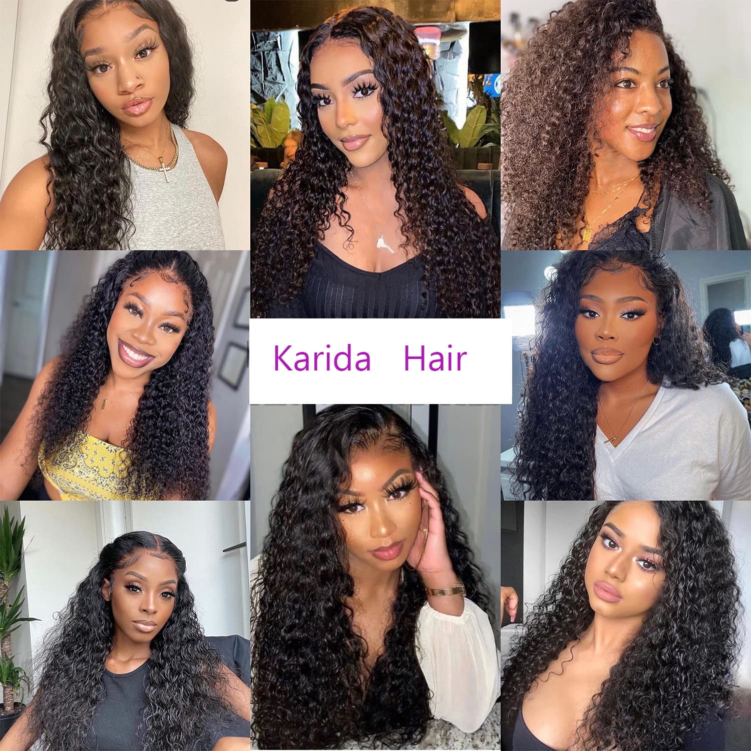 Brazilian Water Wave Bundle Human Hair 1 Bundle 100% Virgin Remy Curly Hair Bundle
