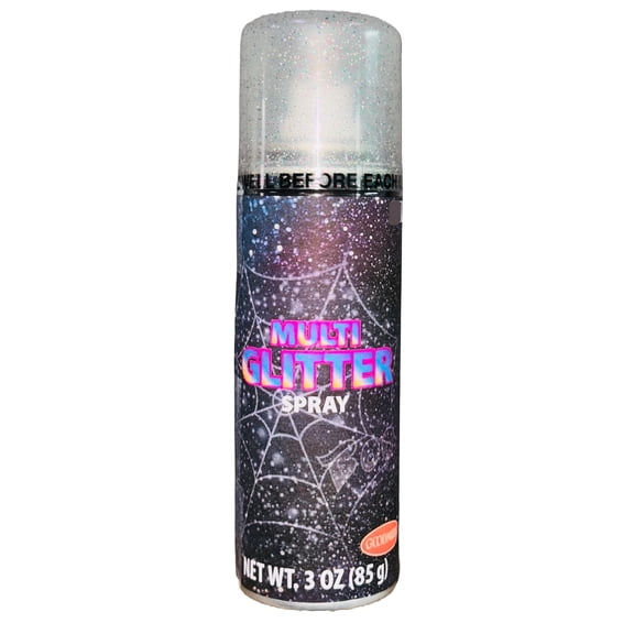 Glitter Hair Spray, Multicolor, Halloween Accessory by Goodmark