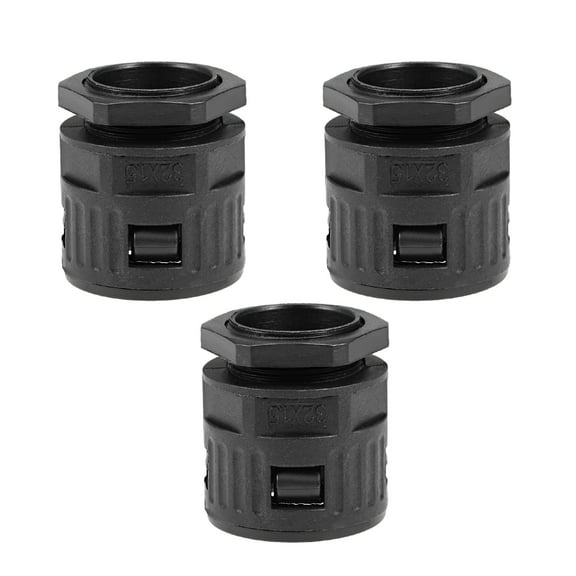 Cable Gland Corrugated Tube Connector AD34.5 Ripple Pipe Joints Pipe Clamp 3 pcs