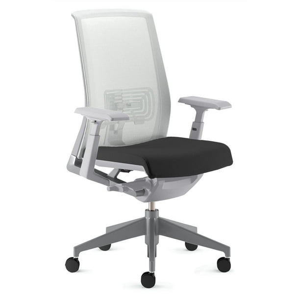 Haworth Very Chair Gray Mesh Back Fully Adjustable Model, Executive