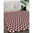 thumbnail image 3 of Ahgly Company Machine Washable Indoor Rectangle Transitional Pink Area Rugs, 7' x 10', 3 of 7
