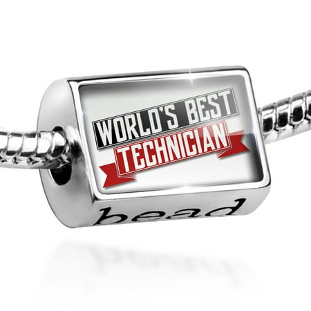 Bead Worlds Best Technician Charm Fits All European (Best Nail Technician In The World)