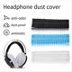 thumbnail image 1 of 100Pcs Non-Woven Headband Dustproof Sweatproof Headset Cover, Black, 1 of 4