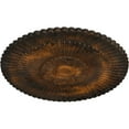 thumbnail image 3 of 41"OD x 1 5/8"P Nexus Ceiling Medallion (Fits Canopies up to 7 1/4"), Hand-Painted Rust, 3 of 6